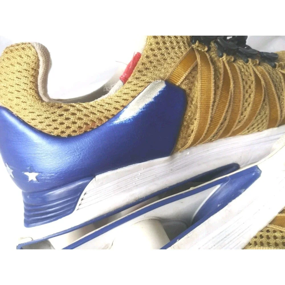 Nike Shox Gravity World Cup (2018) Metallic Gold Men's Size 7.5 ~AR1999-700